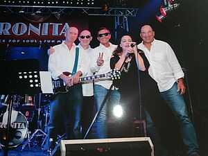 Band RONITA auf der Bühne