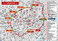 Busplan Tour 91 Innenstadt