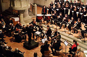 Orchester in der AGV Scholastika
