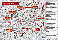 Busplan Tour 91 Innenstadt