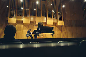 Großer Konzertsaal in der Hochschule für Musik und Theater München