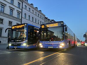 Lange Nacht der Münchner Museen 2025 Museumslinien der MVG